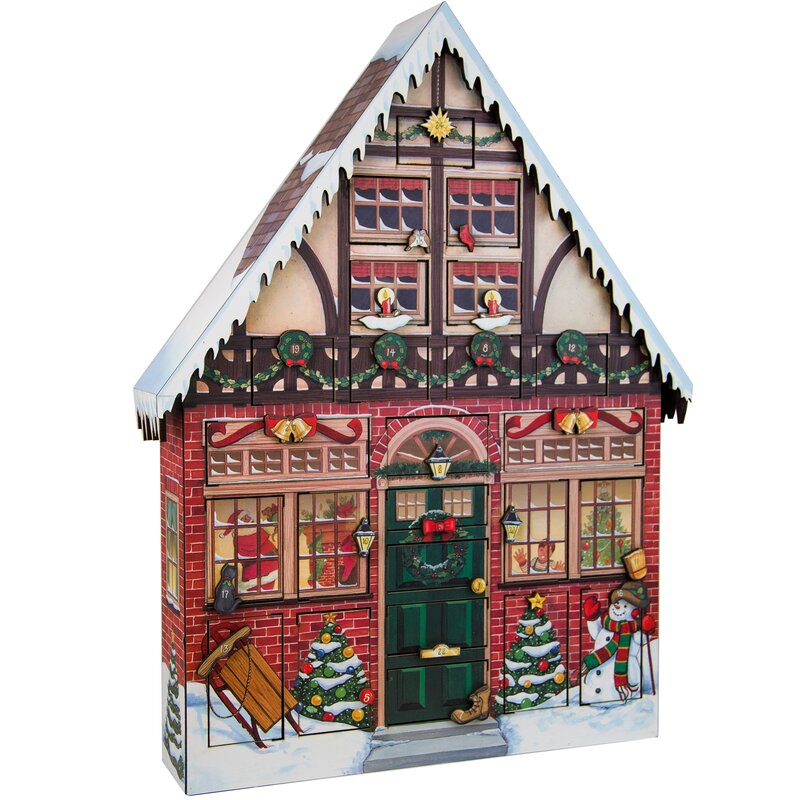 Byers' Choice Christmas House Advent Calendar & Reviews Wayfair